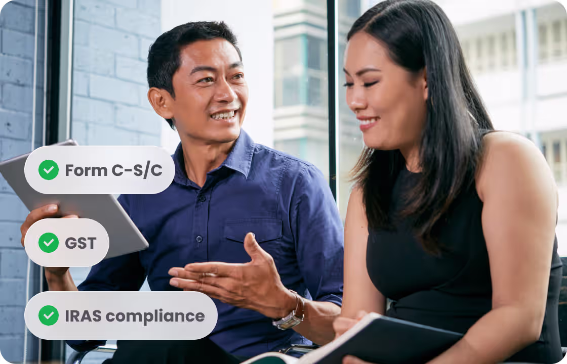 Singapore tax and GST reporting